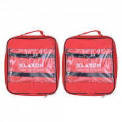 Klaxon Home Tool Kit Bag - Tool Kit Bag for Technicians, Electrical (Red) - 2Pcs