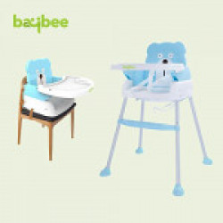 Baybee 5 in 1 Smart and Convertible High chair Baby Feeding Chair (Blue)