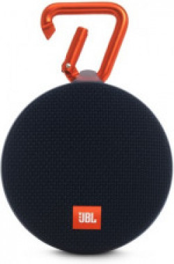 JBL Clip 2 3 W Portable Bluetooth  Speaker(Black, Mono Channel)