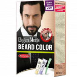 Bigen Men's Beard Color, Natural Black B101 (20g + 20g)