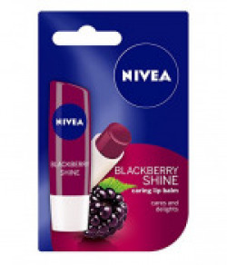 Nivea Lip Care Fruity Shine, Blackberry, 4.8g