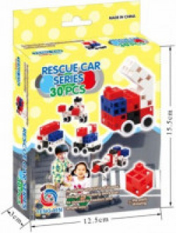 Sirius Toys Rescue Car Series 30 PCS(Multicolor)