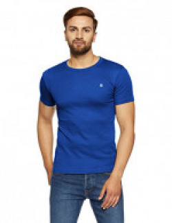 United Colors of Benetton Men's Solid T-Shirt (17A3C78J1205I903M_Blue)