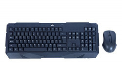 1KLICK WK1 Wireless Keyboard and Mouse Combo (Black)