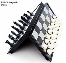 Mayatra's Magnetic Travel Chess Set with Folding Board Educational Toys for Kids and Adults 9.5 inch
