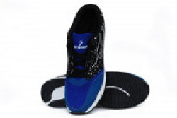 Aurion 5151 Canvas Football Shoes, Size 7 (Black/Blue)