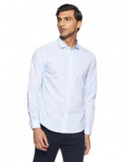 United Colors of Benetton Men's Printed Slim Fit Cotton Casual Shirt (17A5SM45U008I901M_Grey_M)
