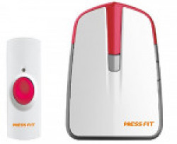 Press Fit Echo-I Auto-Learning Wireless Bell (Red)