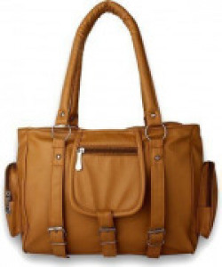 Flora Premium PU Leather Women's Handbag (Mustard Color)