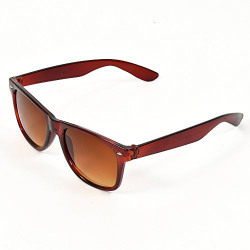 Royal Son UV Protected Wayfarer Sunglasses For Men and Women (Brown Lens)