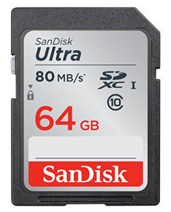 SanDisk Ultra 64GB Class 10 UHS-I SDXC Memory Card (SDSDUNC-064G-GN6IN)