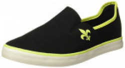 Bond Street by (Red Tape)) Men's Black/Yellow Sneakers-11 UK/India (45 EU)(BSC0021A-11)
