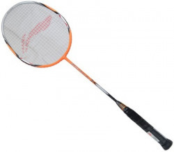 Li-Ning G-Tek 80 Muscle II Multicolor Strung Badminton Racquet(G4 - 3.25 Inches, 88 g)