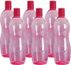 Cello Polka 1000 ml Bottle(Pack of 6, Pink)