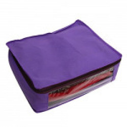 Zadmus Large Non-Woven Saree / Garment Bag, Purple