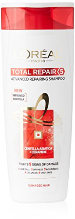 L'Oreal Paris Total Repair 5 Advanced Repairing Shampoo, 360ml+36ml Free