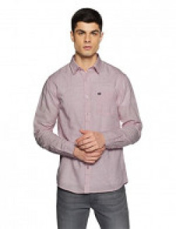 Min 75% Off on Arrow Sports Men's Solid Slim Fit Casual Shirts 