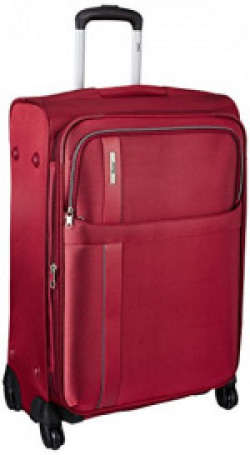 VIP Tryst Polyester 78 cms Crimson Red Softsided Check-in Luggage (STTRYW75CRD)