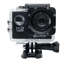 Bolt Action Camera Sports Camera Water Proof Camera 1080p HD (Black)