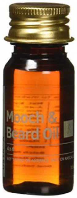 Ustraa Mooch and Beard Oil 4x4 (Set of 2)