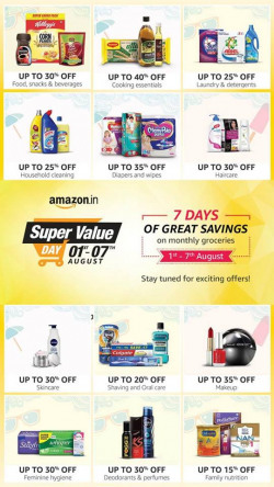 [Upcoming at 12] Amazon Super Value Days
