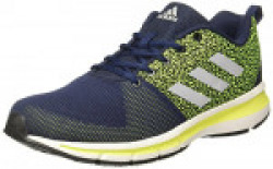 Adidas Men's Yaris 10 M Navy and Yellow Running Shoes - 9 UK/India (43.33 EU) (BI2863)