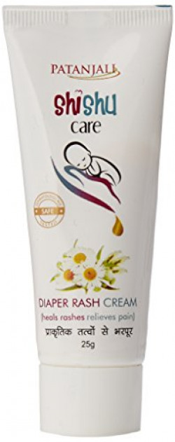 Patanjali Shishu Care Diapper Rash Cream (25g)