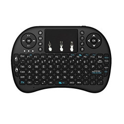 Syvo Mini Wireless Keyboard and Mouse(Touchpad) with Smart Function for Smart Tv, Android Tv Box, Raspberry-Pi, Android & iOS Devices (Black)