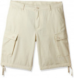 United Colors of Benetton Men's Relaxed Shorts (8903975566415_17A4VN2593J8G_46_Off-White)