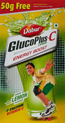 Dabur Gluco Plus C Energy Boost Lemon - 500 g