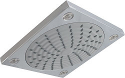 Hindware F160089CP 200mm, ABS Led Over Head Shower (Chrome)