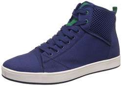 United Colors of Benetton Men's Navy Blue Sneakers - 6 UK/India (40 EU)