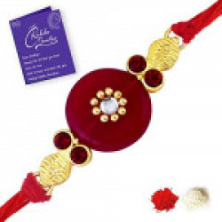 Sukkhi Charm Bracelet for Men (Golden) (RAK73424)