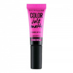 Maybelline New York Color Jolt Matte Lip Paint, 01 Don't Pink with Me, 5g