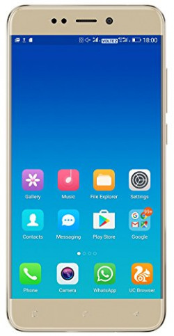 Gionee X1S (Gold, 16GB) with Offers