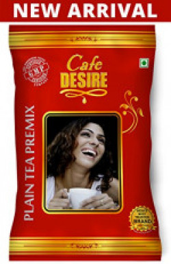 Café Desire Instant Plain Tea Premix 1 kg (New Launch - Red Range)