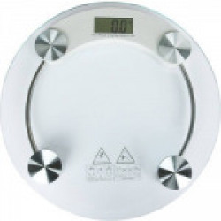 Cadeau Tempered Glass Electronic Digital Machine 8MM Glass Weighing Scale(Transparent)