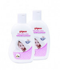 Pigeon Baby Milky Lotion (200ml, Pack of 2) - 400 ml