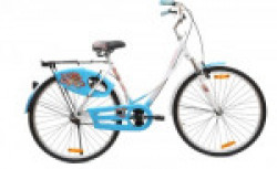 BSA LADYBIRD BLISS FX 26 T Single Speed Girls Cycle/Womens Cycle(White, Blue)