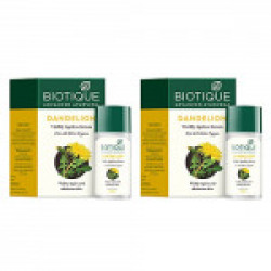 Biotique Bio Dandelion Ageless Lightening Serum, 40ml (Pack of 2)