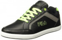 Fila Men's Dustin Black/Lime/Grey Sneakers - 8 UK/India (42 EU)(11005406)