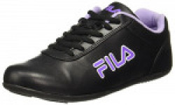 Fila Women's Breeze Black/Purple Sneakers - 3 UK/India (37 EU)