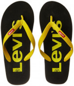 Levi's Men's Yellow Flip Flops Thong Sandals - 9 UK/India (43 EU)