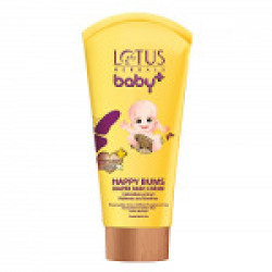 Lotus Herbals Baby+ Happy Bums Diaper Rash Crème, 100g