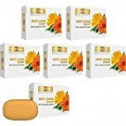Richfeel Anti Acne Soap with Calendula Extracts (Pack of 6)(75 g)