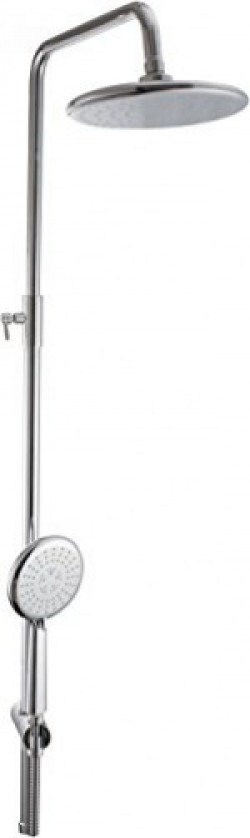 Hindware F160097CP Brass Exp Rain Shower with Wall Mixer (Chrome)