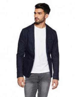 Calvin Klein Men's Cotton Jacket (036182265555_J301104_Large_Dark Indigo)