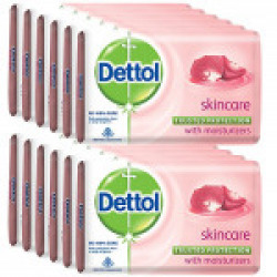 Dettol Skincare Soap - 75 g (Pack of 12)