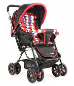 Luvlap Sunshine Baby Stroller (Red Checks)