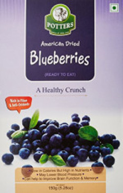 Potters American Dried Blue Berries, 150g